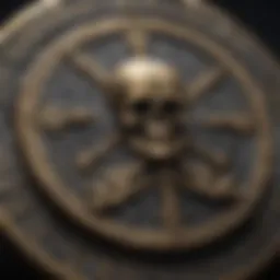 Intricate Pirate Coin Design