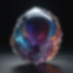 Iridescent Aura Gemstone