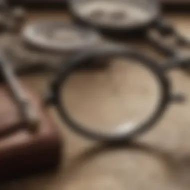 Varieties of Magnification Tools Different types of magnification glasses used by gemologists