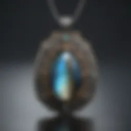 Mystical Labradorite Pendant in Silver