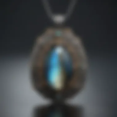 Mystical Labradorite Pendant in Silver