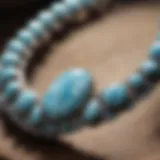 Exquisite Larimar Jewelry Craftsmanship Unique Larimar Jewelry Piece