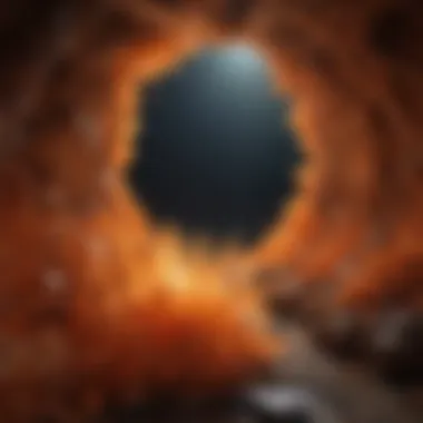 Subterranean Elegance Ethereal Flame of Subterranean Origins