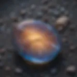 Iridescent Moonstone in Starlight