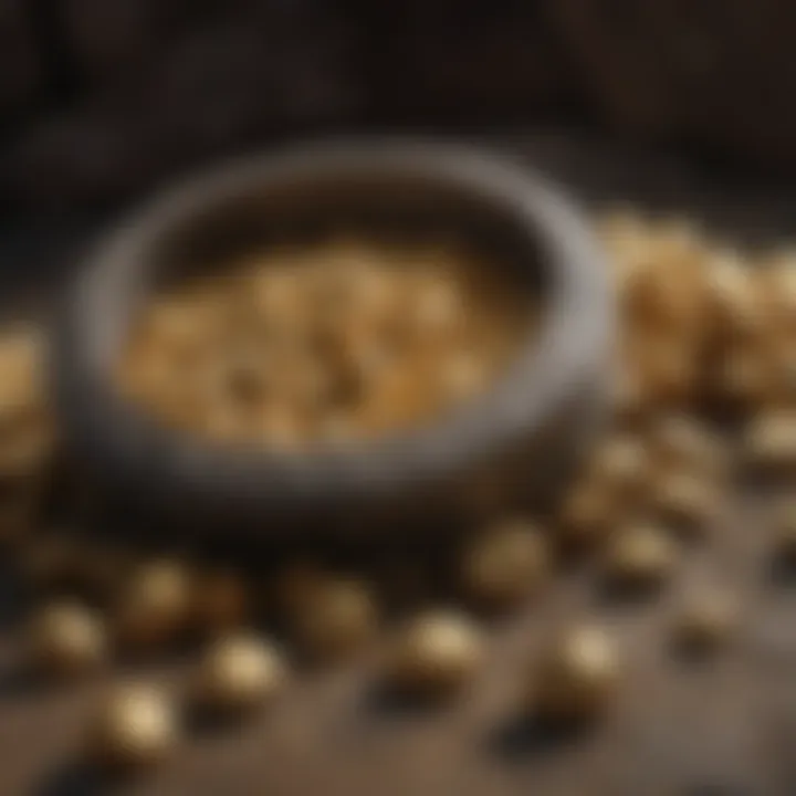 Lustrous Gold Nuggets