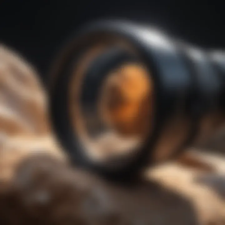 Luxurious loupe for enhanced rock examination
