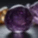 Majestic Amethyst Glass Gem