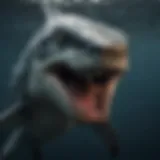 Majestic Predator in Ocean Depths