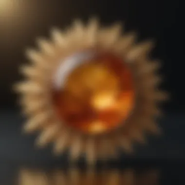 Majestic Topaz - Golden Sunburst