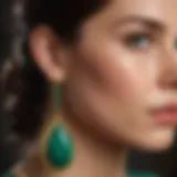 Malachite Earrings