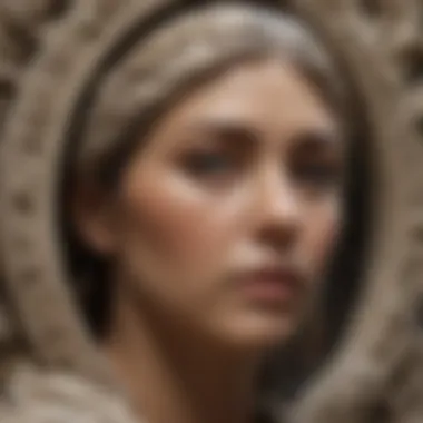 Exquisite stone carving with precision
