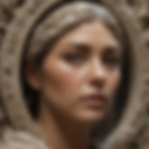 Exquisite stone carving with precision