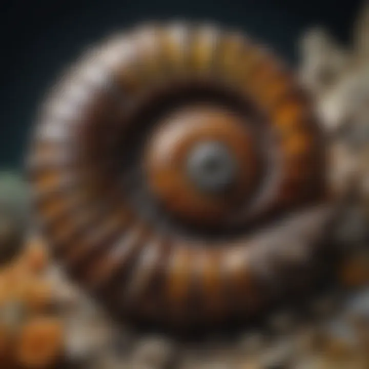 Mesmerizing Ammonite Fossil