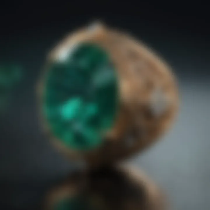 Mesmerizing Emerald Signifying Luxury and Opulence