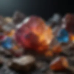 Mesmerizing Gemstone Formation