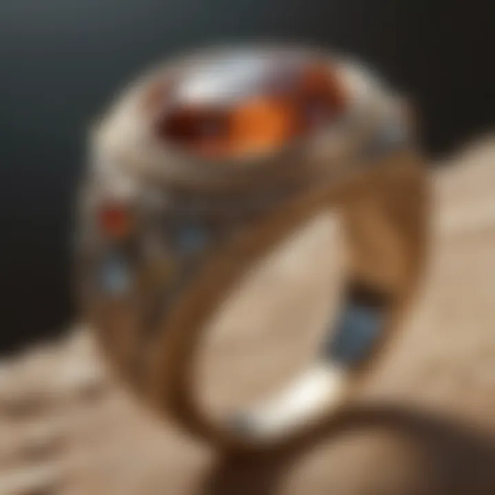 Meticulously Crafted Lapidary Ring