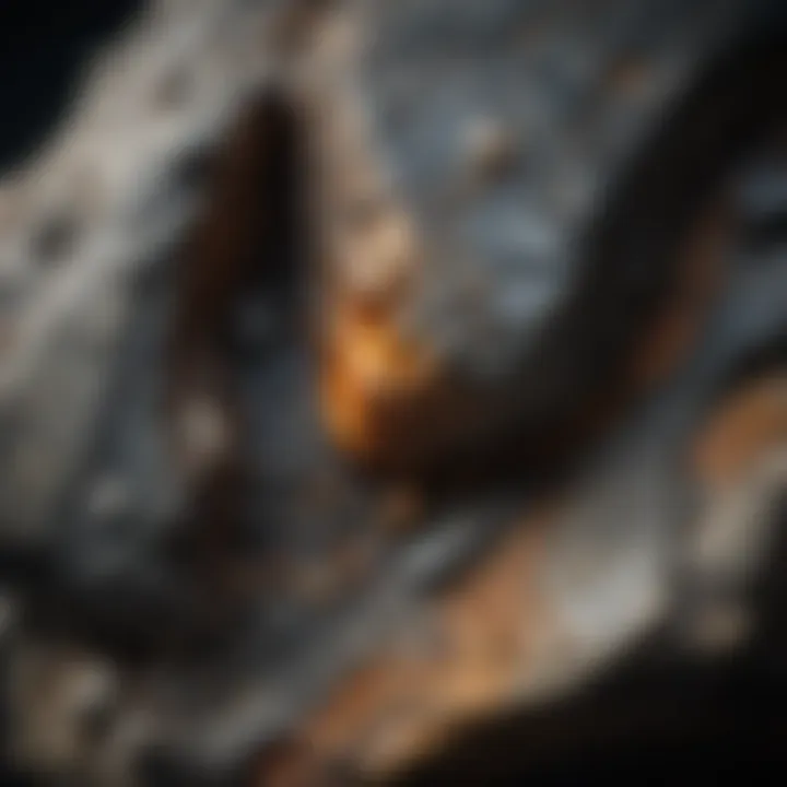 Schist Rock Under Microscope