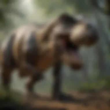 Prehistoric Dominance of the Tyrannosaurus Rex Fearsome Tyrannosaurus Rex in Ancient Ecosystem