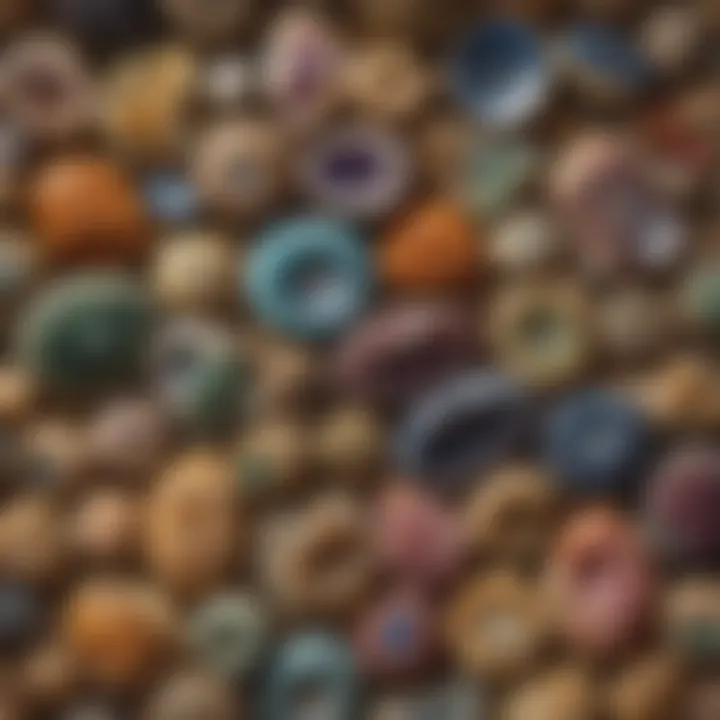 Showcase of various Moroccan geodes highlighting their diversity