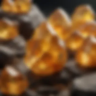 Mystical Aura of Citrine Crystals