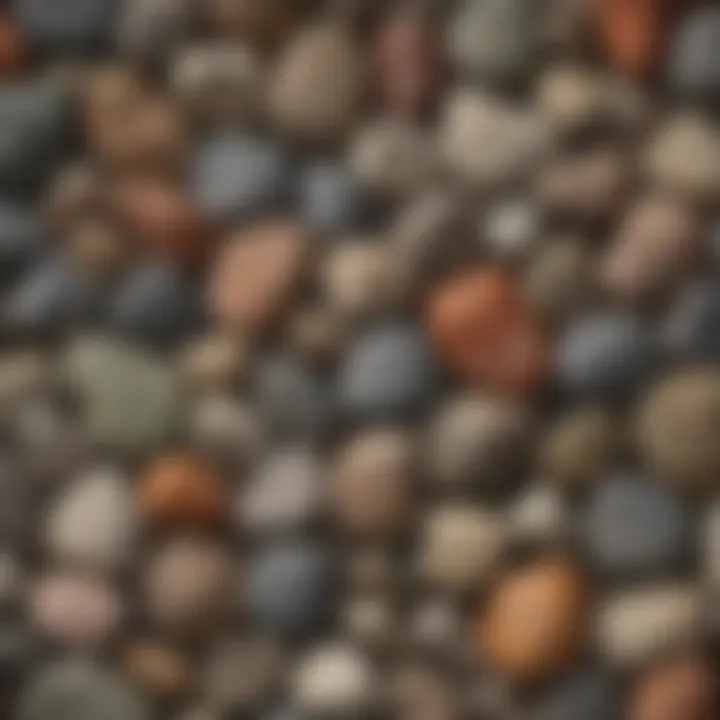 A diverse array of raw rocks suitable for tumbling, displayed in an engaging manner.