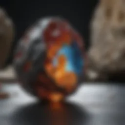 Exquisite gemstones in the making