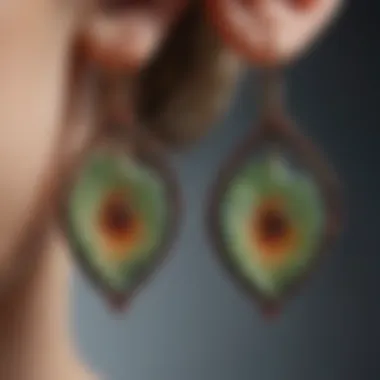 Organic Inspirations in Wire Wrapping Nature-inspired Beaded Earrings
