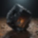 Glistening Obsidian Specimen