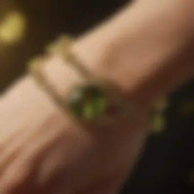Olivine Bracelet Radiating Natural Beauty Olivine Bracelet Radiating Natural Beauty