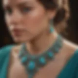 Exquisite Otteson Turquoise Necklace