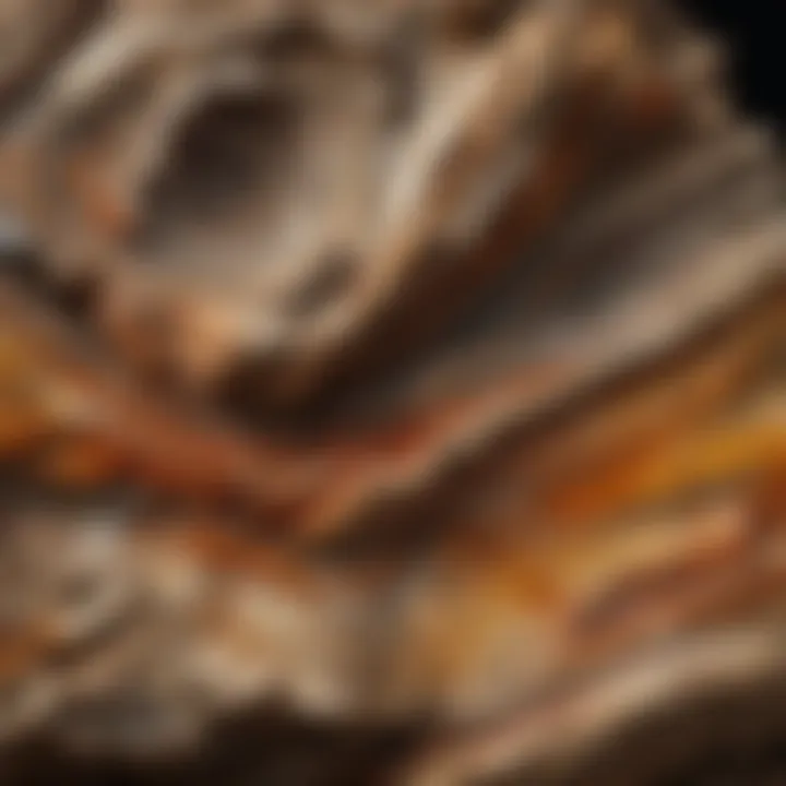 Texture and Grain of Petrified Wood