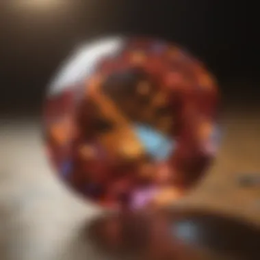 Capturing Gemstone Brilliance in Light Gemstone Light Reflection