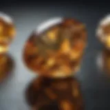 Gleaming Citrine Polished Stone