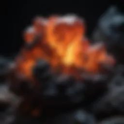 Exquisite Fluorescent Minerals Under Portable Black Light