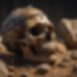 Prehistoric Fossil Discovery in Geological Collection