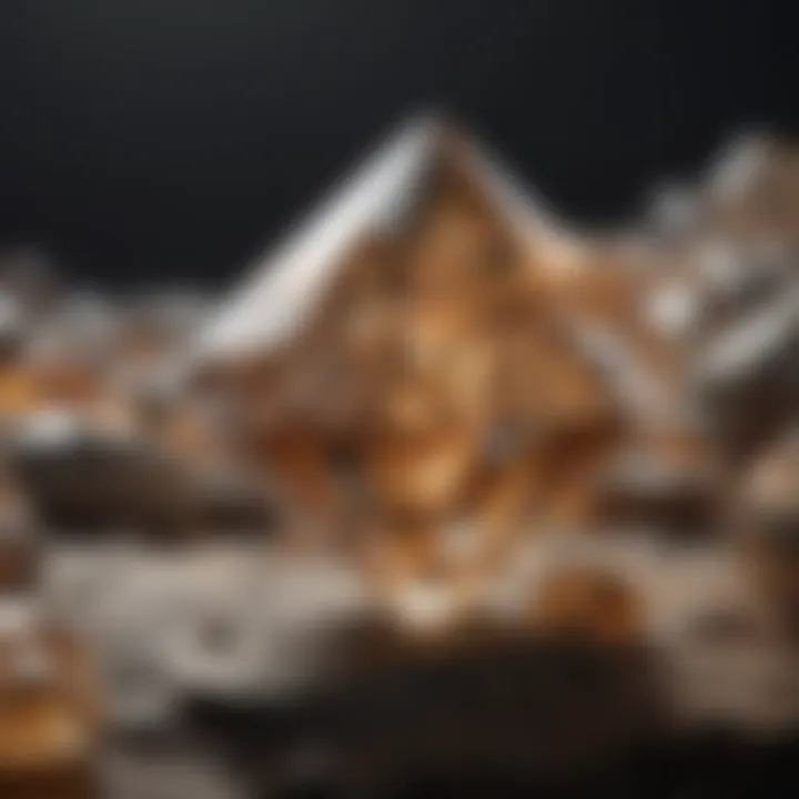 Geological setting where diamonds are formed