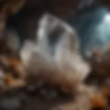 Mesmerizing Quartz Crystal Formation in Underground Caves