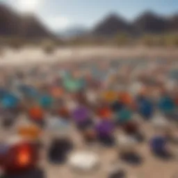 Mesmerizing Quartzsite Gemstone Market