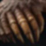 Majestic Raptor Claw showcasing intricate details