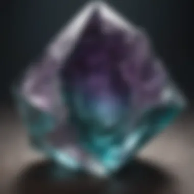 Rare Fluorite Octahedron Specimen