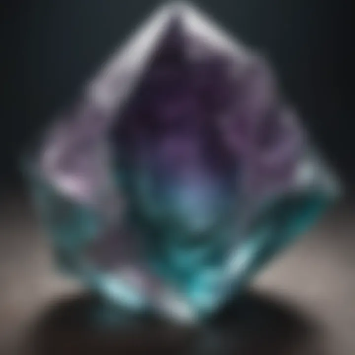 Rare Fluorite Octahedron Specimen