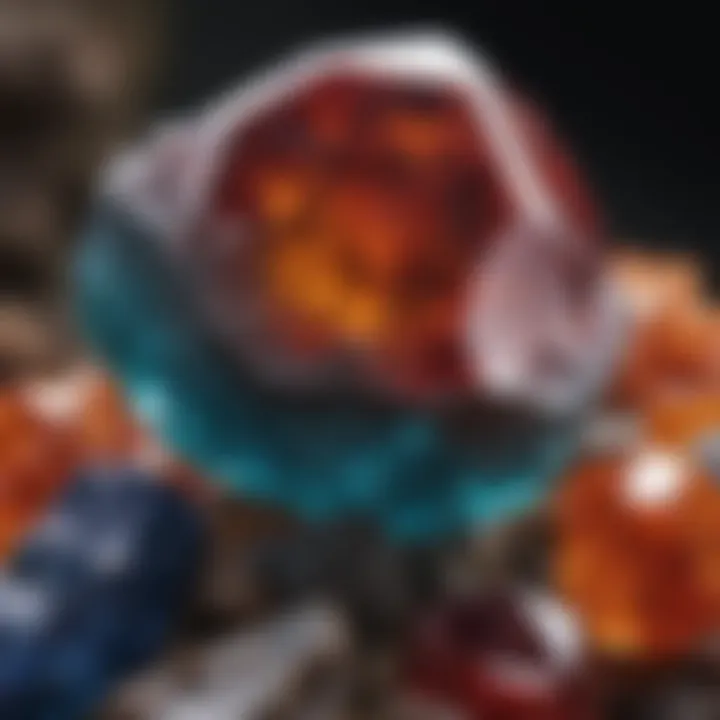 Exquisite Details of Rare Gemstone Characteristics
