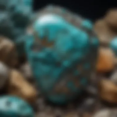 Rare Turquoise Specimen with Unique Matrix