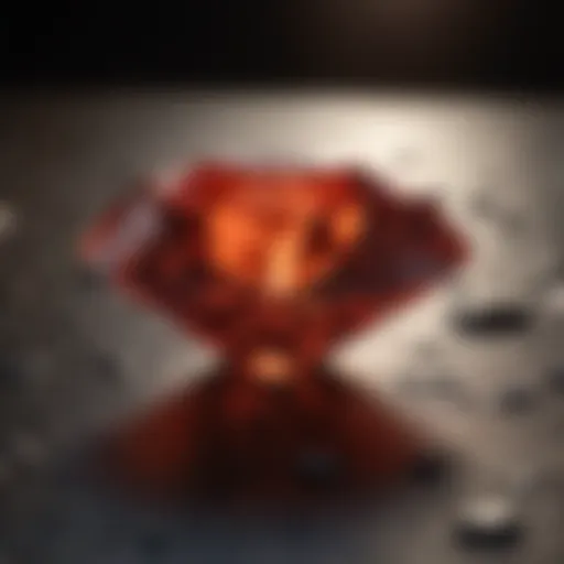 Mesmerizing Red Diamond