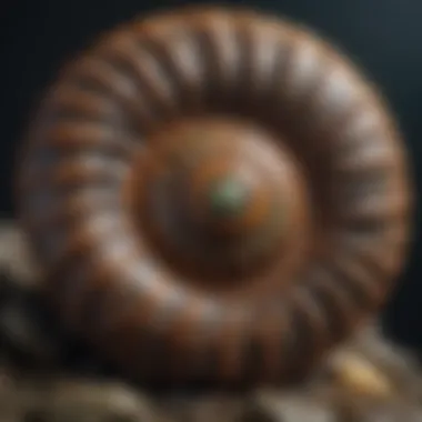 Mesmerizing Ammonite Fossil