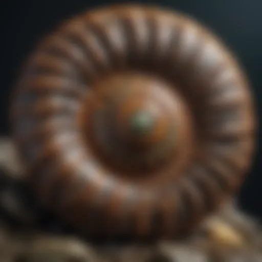 Mesmerizing Ammonite Fossil