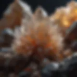 A mesmerizing display of intricate crystal formations