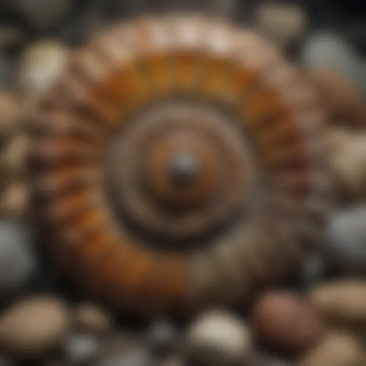 Fossilized Ammonite Collection
