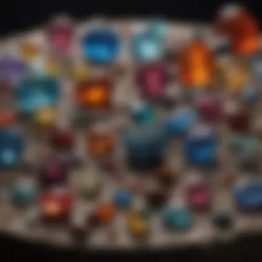 Captivating Gemstone Varieties Display