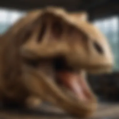 Replica T-Rex skull creation process revealed